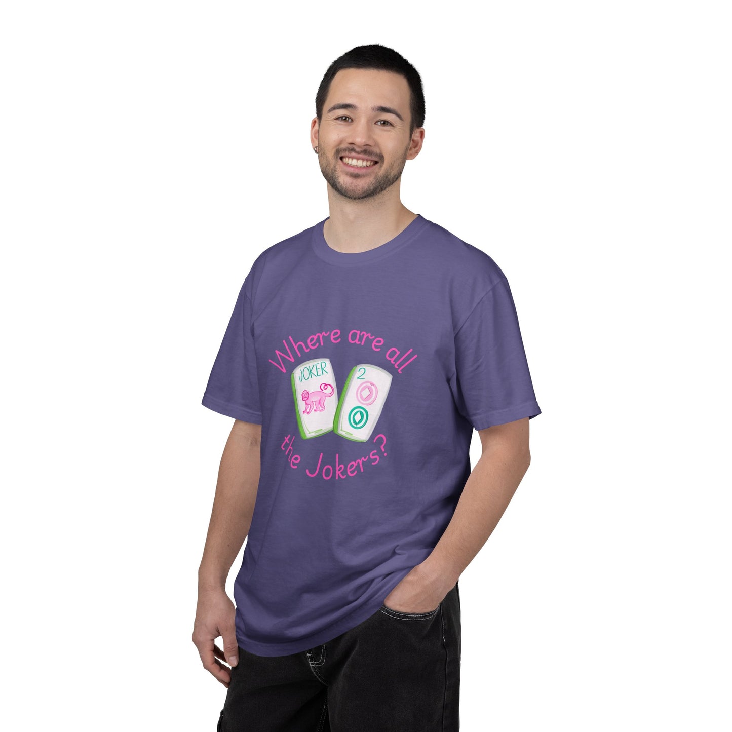 Where are all the Jokers Mahj T-shirt | Mahjong Player Tee, Mahjong Gift Idea