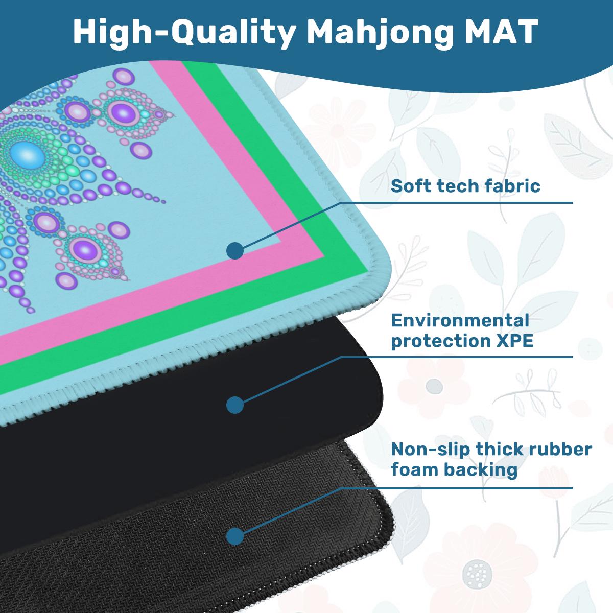 Mandala Beads Mahjong Mat
