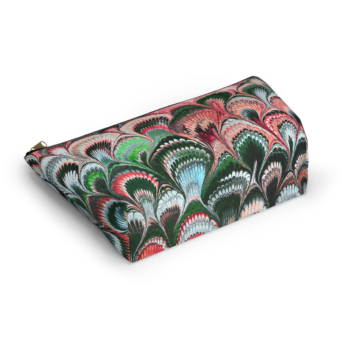 Paint Feathers Mahjong Tile Pouch