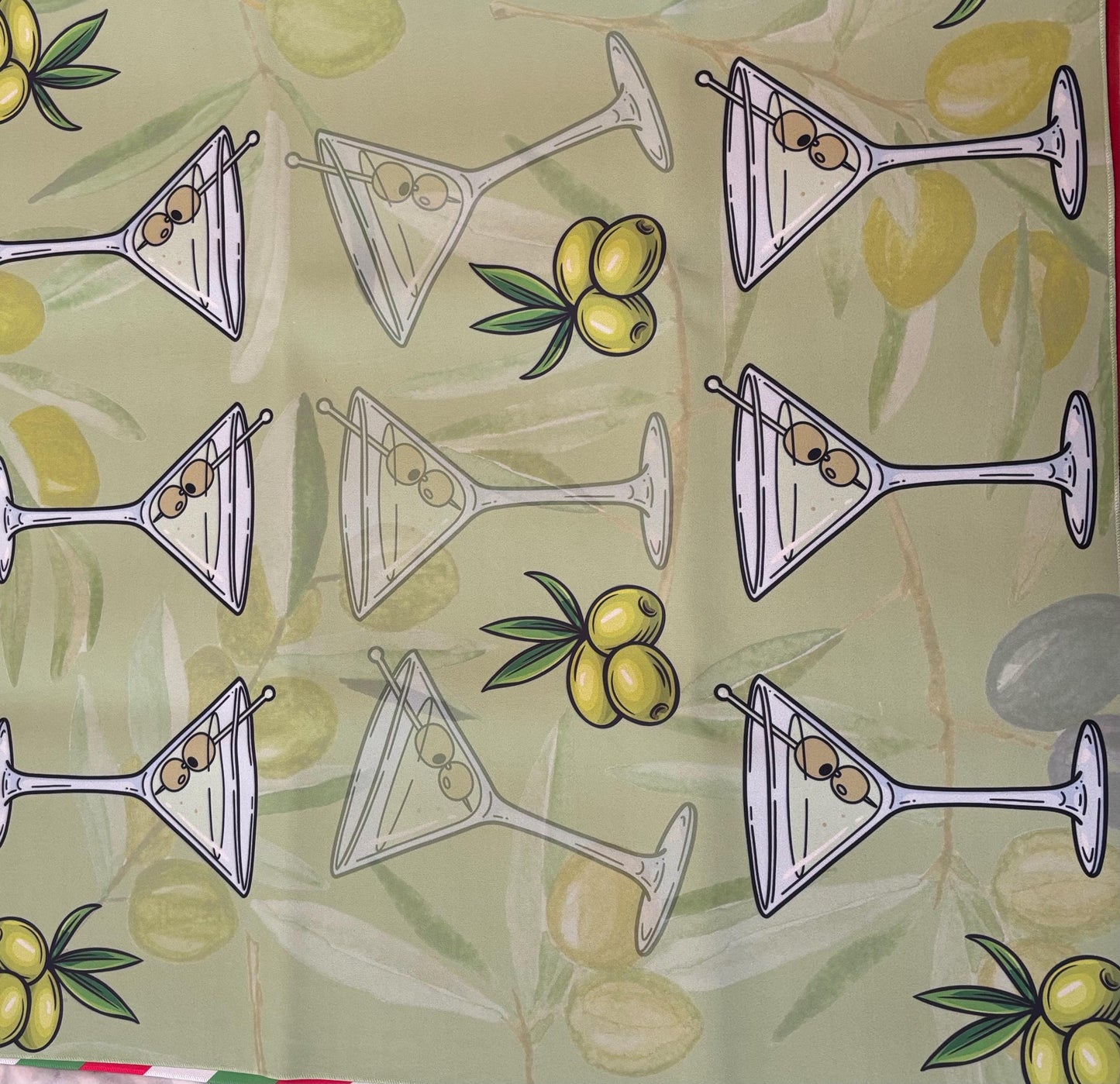 Martini Shaken Mahjong Mat