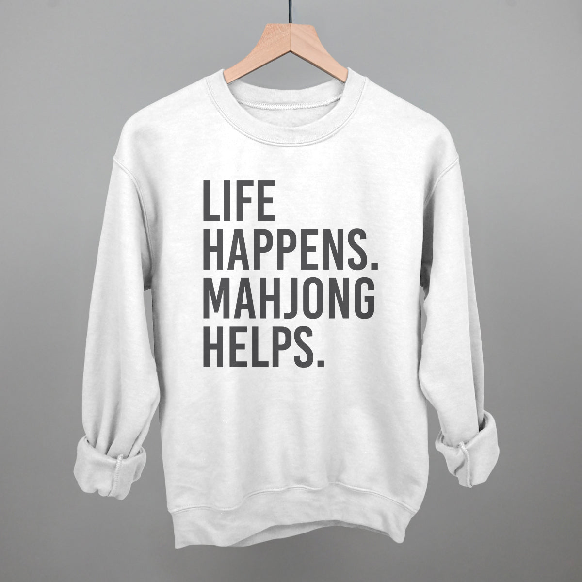 Life Happens Mahjong Helps
