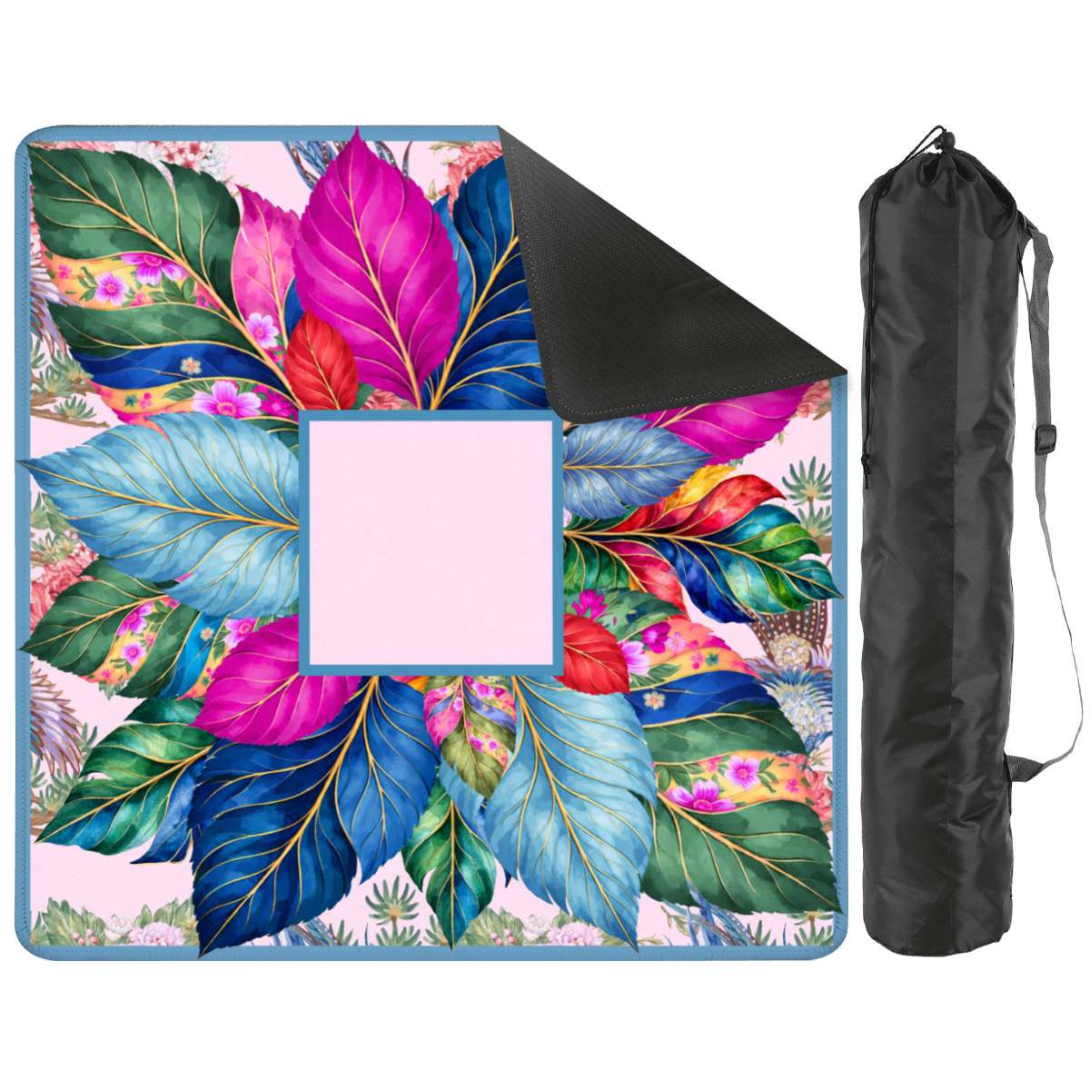 Tobacco Leaves Mahjong Mat: Mahj Game Tabletop (31.5-inch)