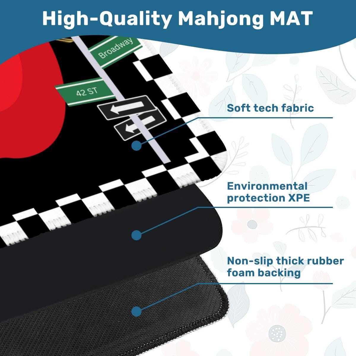 New York City Mahjong Mat