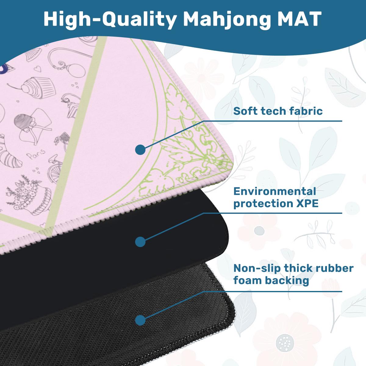 Paris Beauty Mahjong Mat