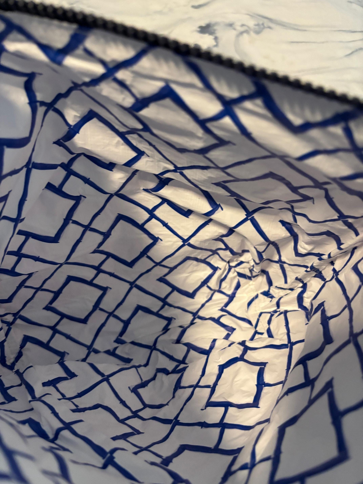 Tile Bag- Pagoda print