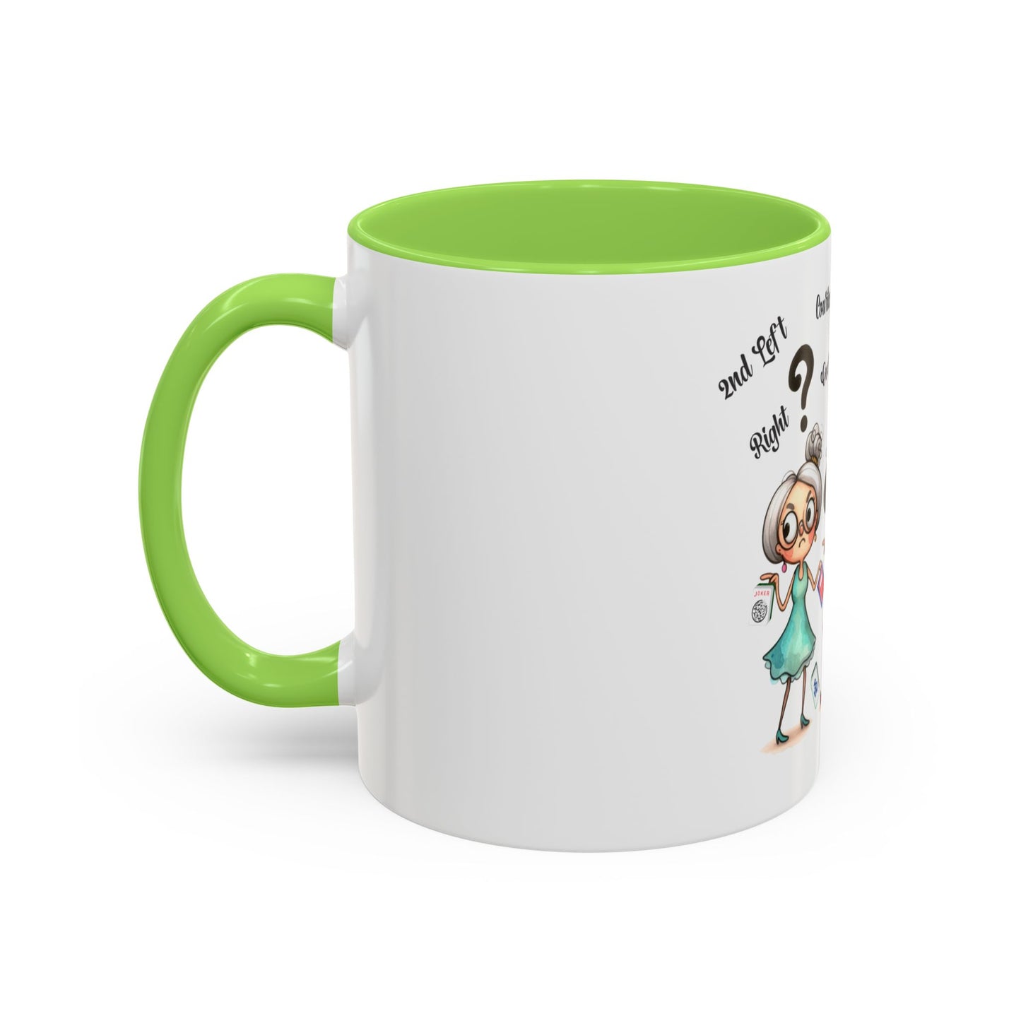 Mahjong Cartoon Mug for Funny Gift, Cute Mahj Coffee Cups, Quirky Drinkware, Playful Mahjong