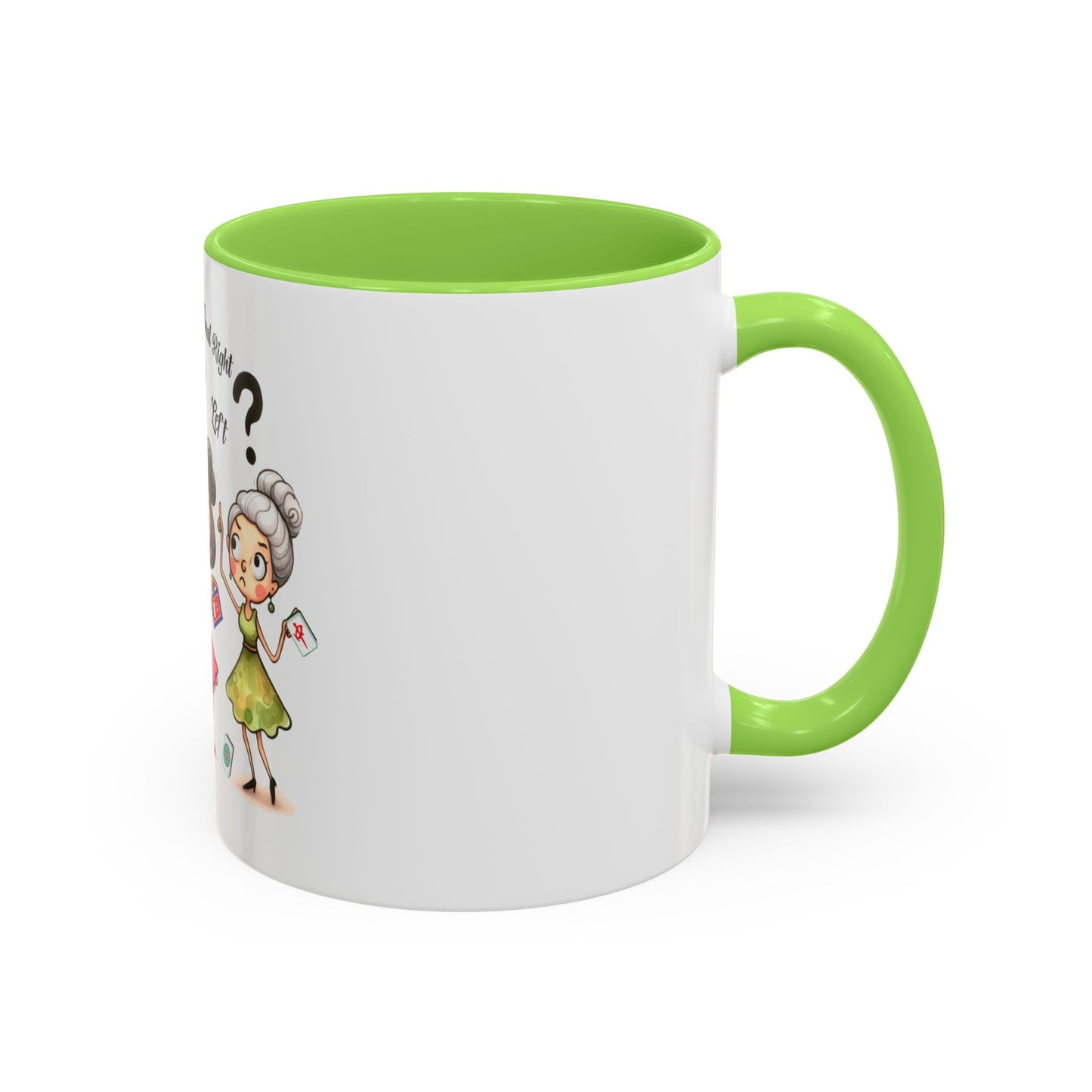 Mahjong Cartoon Mug for Funny Gift, Cute Mahj Coffee Cups, Quirky Drinkware, Playful Mahjong