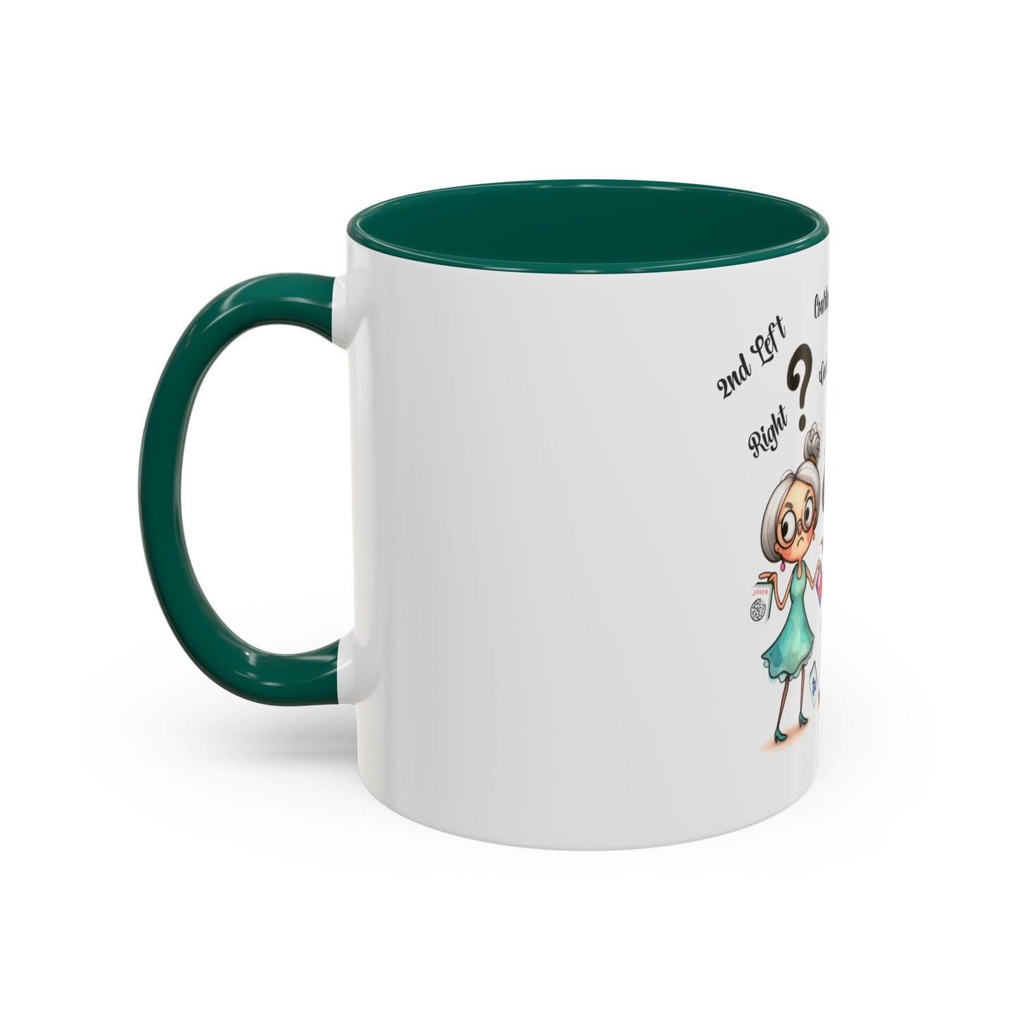 Mahjong Cartoon Mug for Funny Gift, Cute Mahj Coffee Cups, Quirky Drinkware, Playful Mahjong