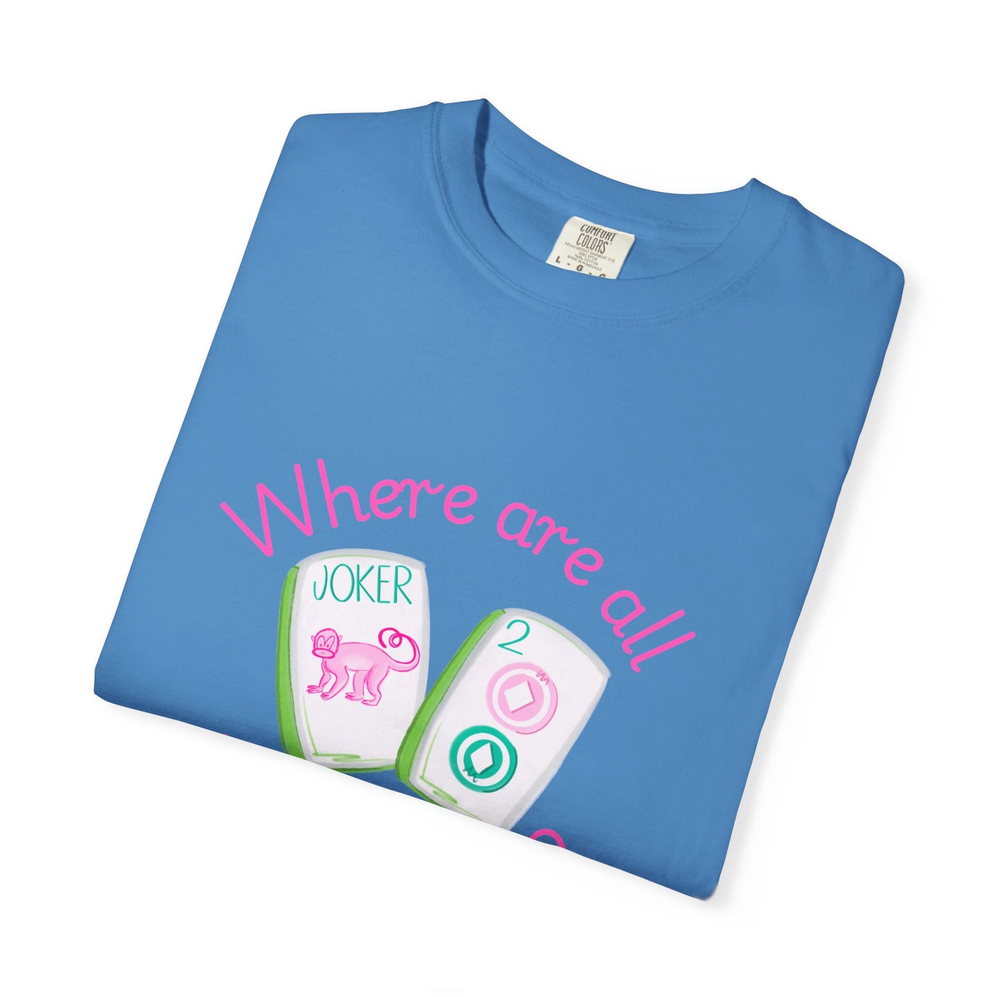 Where are all the Jokers Mahj T-shirt | Mahjong Player Tee, Mahjong Gift Idea