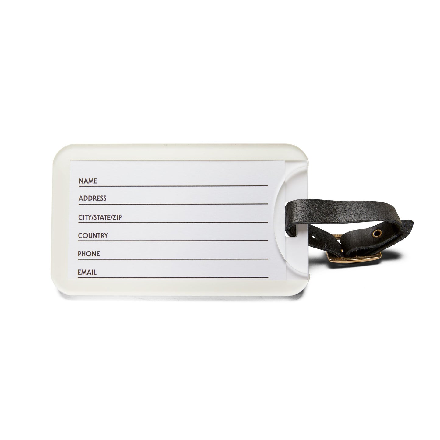 Heart MAHJ luggage tag | Mahjong travel ID tag