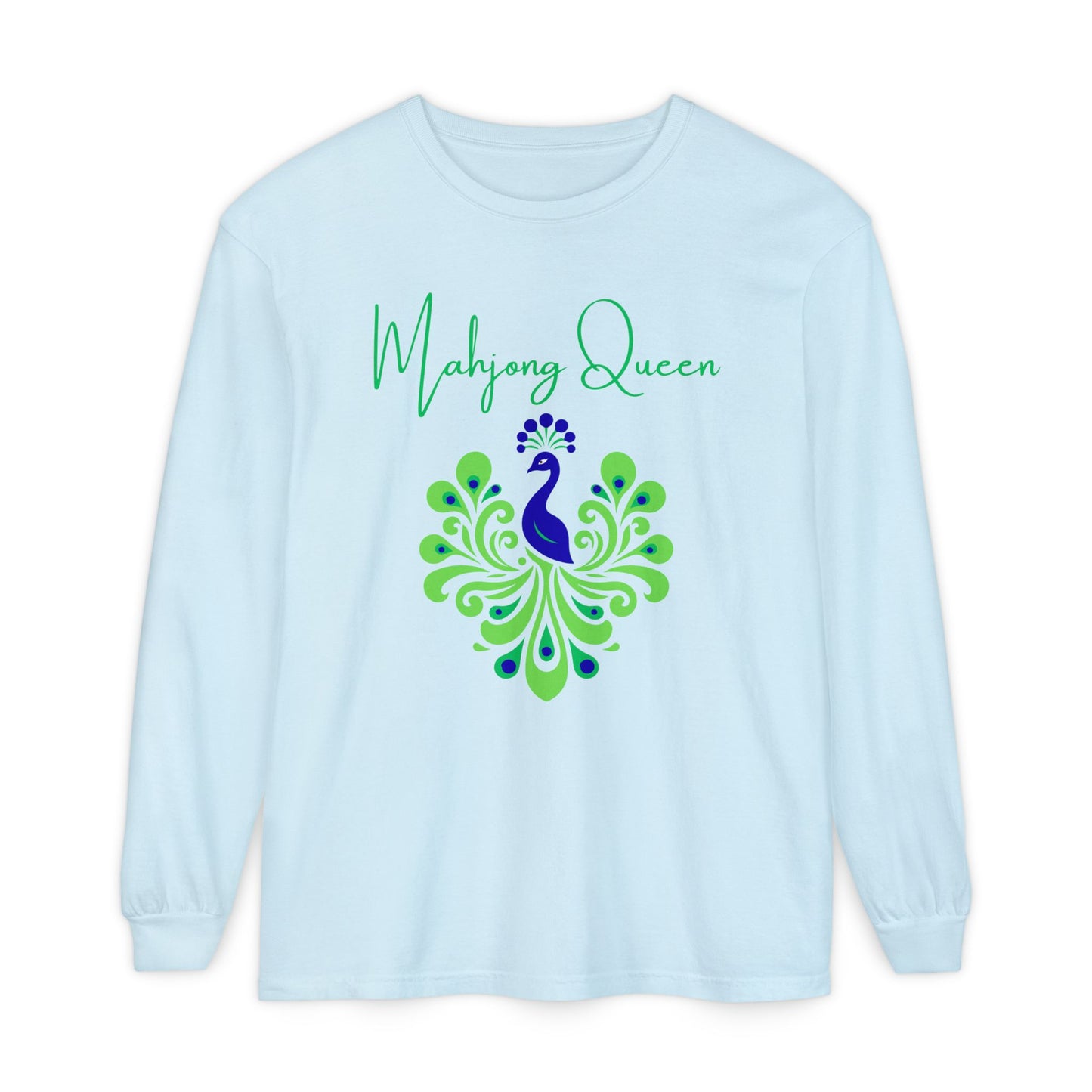 Mahjong Queen Long-Sleeve, Gift for Mahjong Lovers