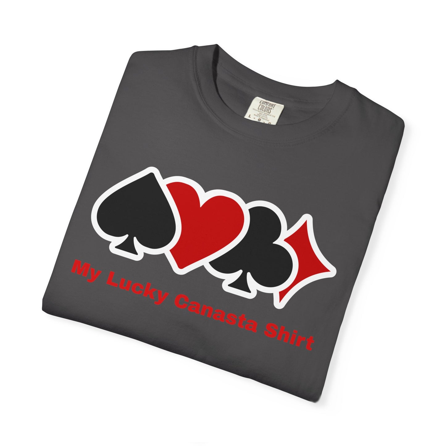 Lucky Canasta T-Shirt, Unisex Card Game Tee, Fun Game Night Apparel, Casual Luck Shirt, Gift for Card Players