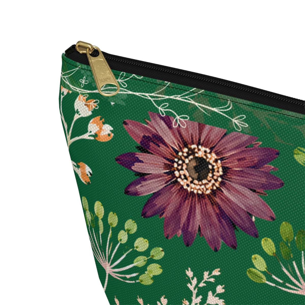 Botanical Jewel Mahjong Tile Pouch