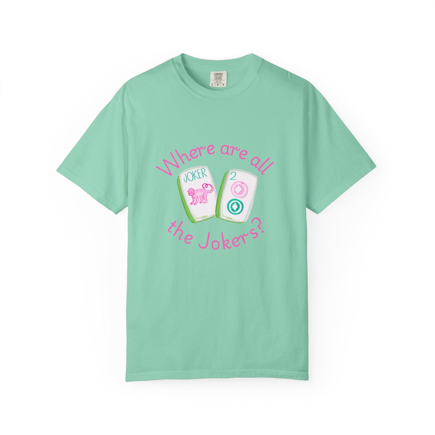 Where are all the Jokers Mahj T-shirt | Mahjong Player Tee, Mahjong Gift Idea