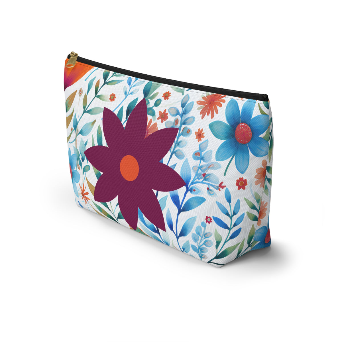 Festival Blooms Mahjong Tile Pouch