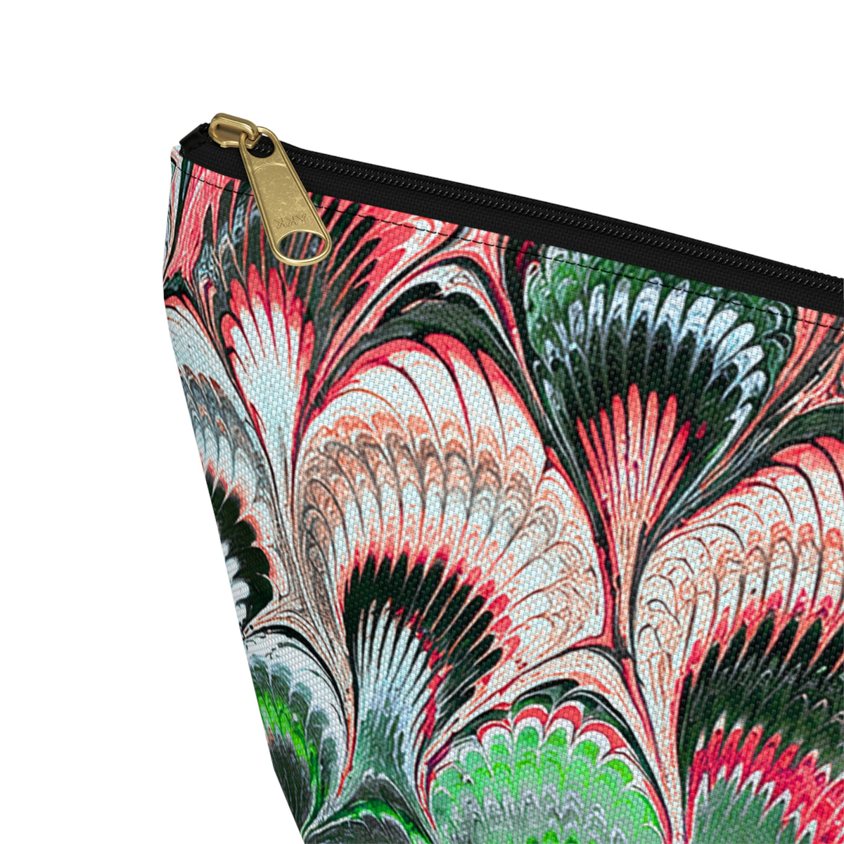 Paint Feathers Mahjong Tile Pouch