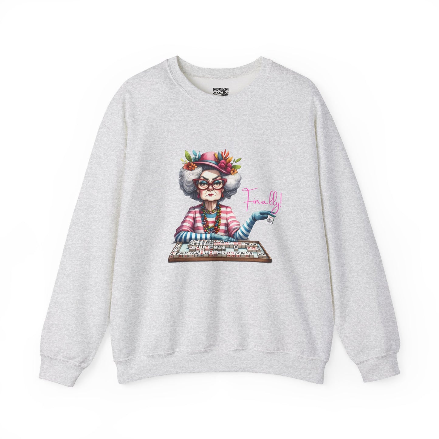 Finally Joker Funny Mahjong sweatshirt
