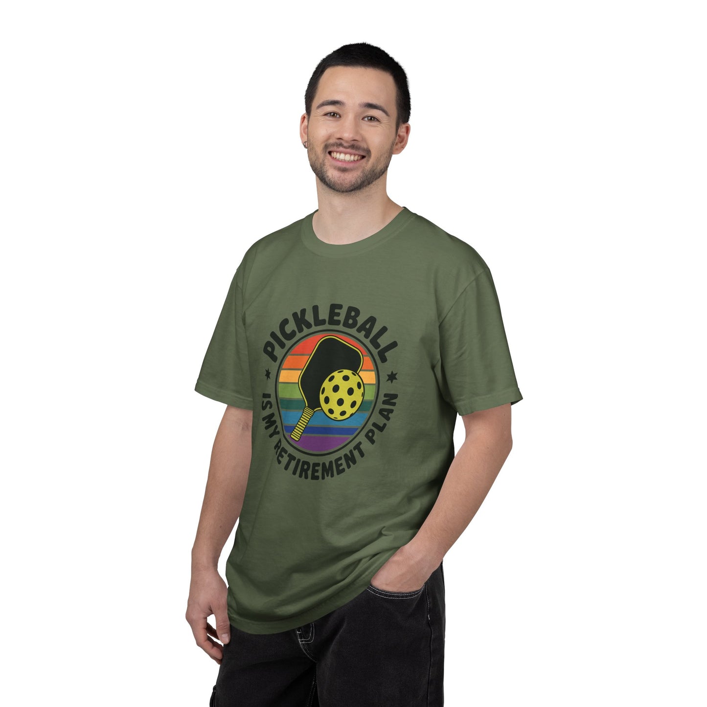 Pickleball Retirement Plan T-Shirt | Garment-Dyed Unisex Tee, Summer Vibe, Sportswear Gift, Funny Pickleball Shirt, Retirement Gift