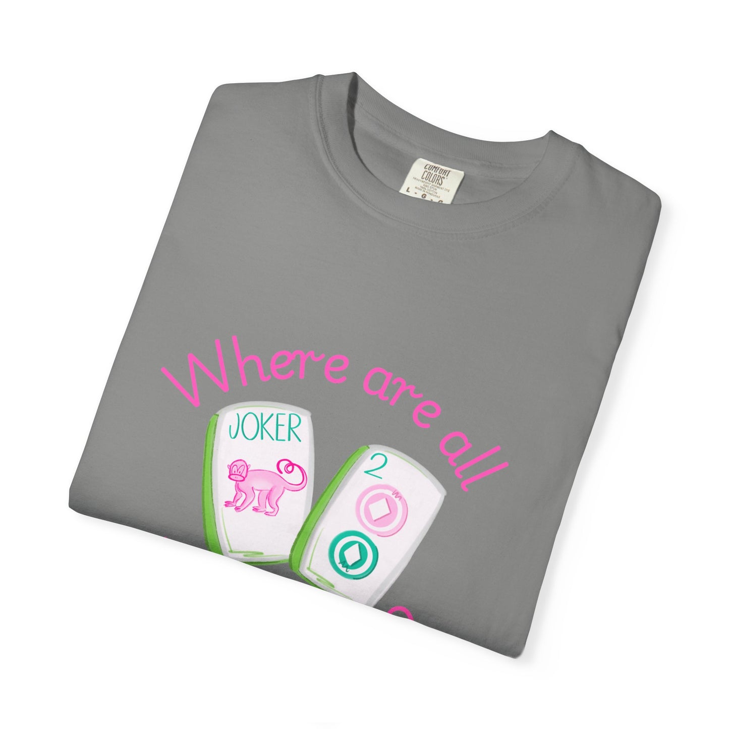 Where are all the Jokers Mahj T-shirt | Mahjong Player Tee, Mahjong Gift Idea