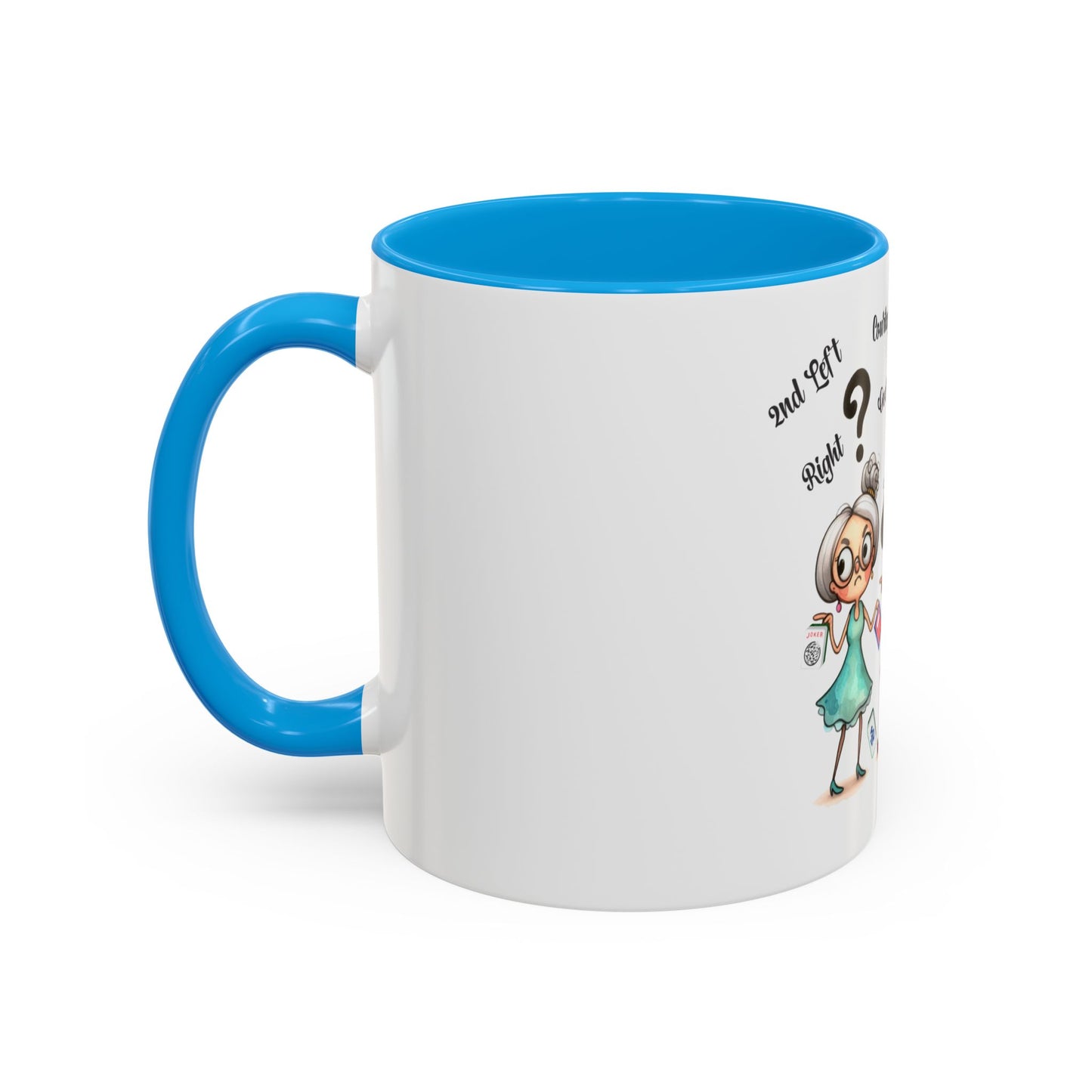 Mahjong Cartoon Mug for Funny Gift, Cute Mahj Coffee Cups, Quirky Drinkware, Playful Mahjong