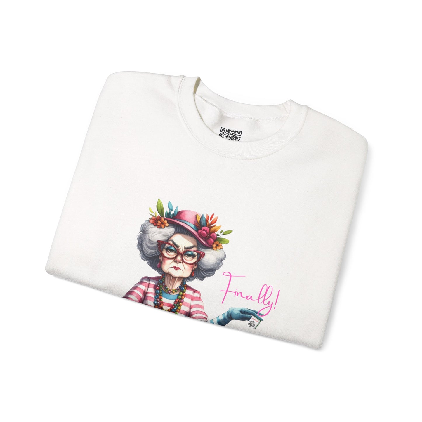 Finally Joker Funny Mahjong sweatshirt