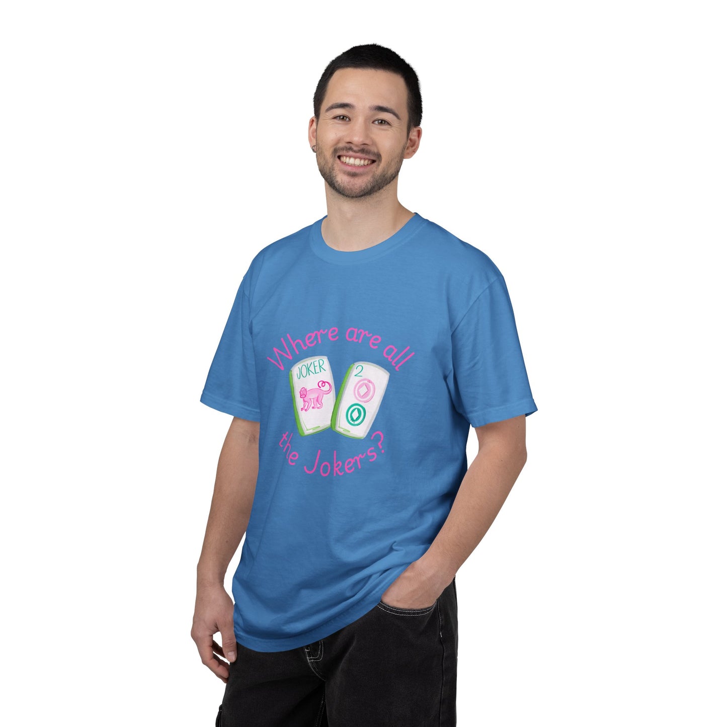 Where are all the Jokers Mahj T-shirt | Mahjong Player Tee, Mahjong Gift Idea