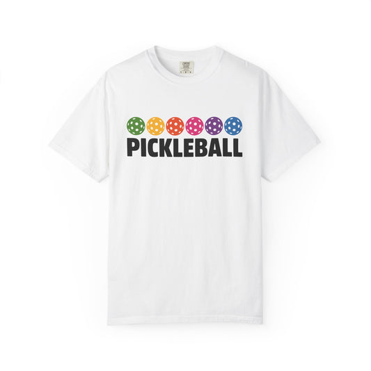 Pickleball T-Shirt | Garment-Dyed Unisex Tee, Summer Vibe, Sportswear Gift, Funny Pickleball Shirt, Retirement Gift