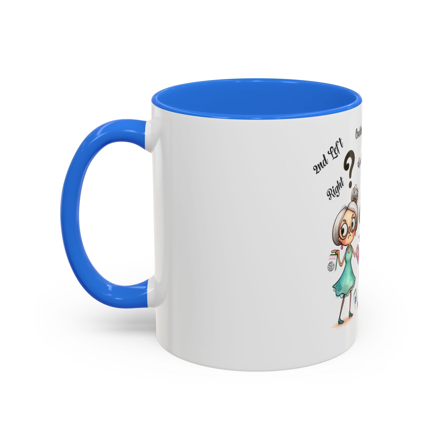Mahjong Cartoon Mug for Funny Gift, Cute Mahj Coffee Cups, Quirky Drinkware, Playful Mahjong
