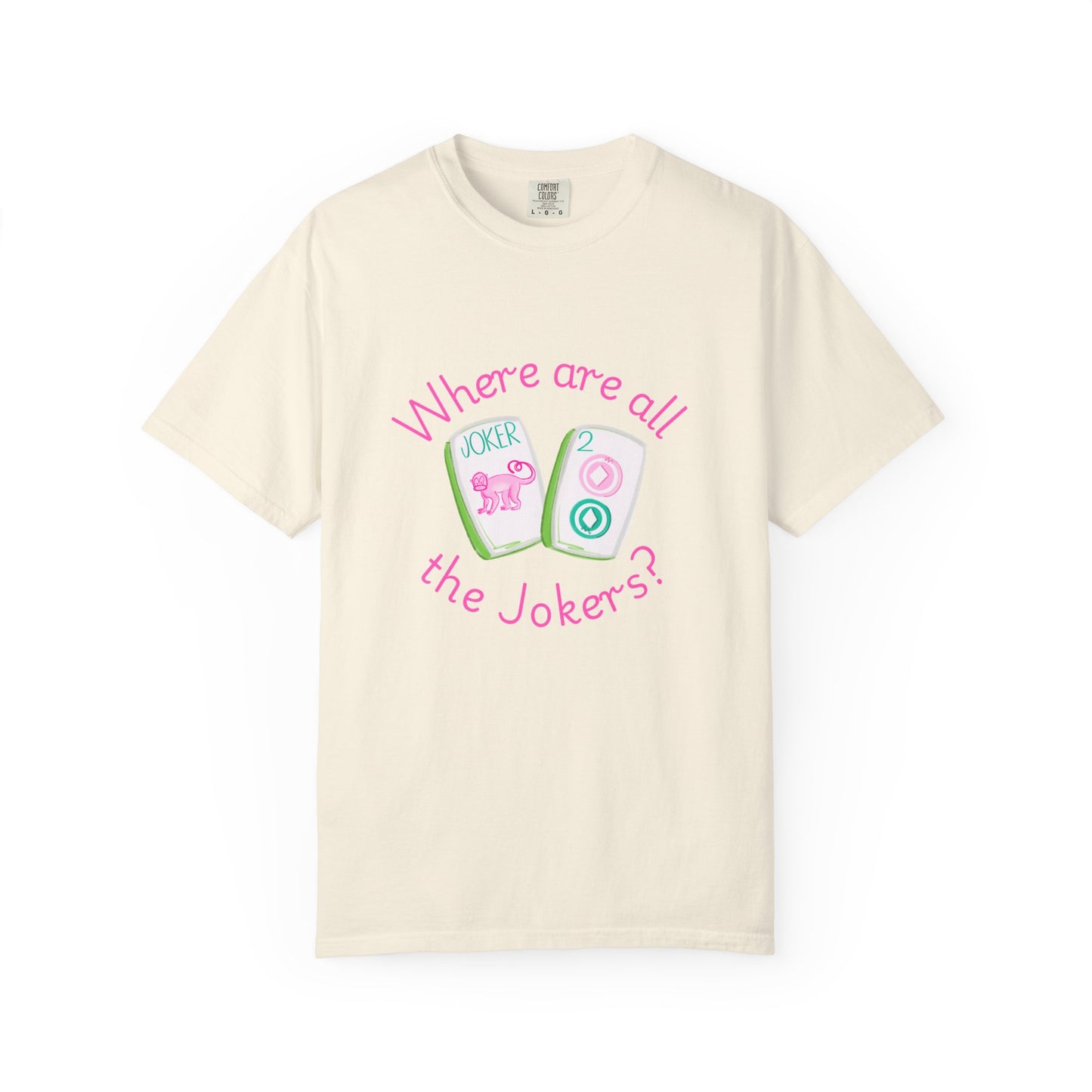 Where are all the Jokers Mahj T-shirt | Mahjong Player Tee, Mahjong Gift Idea