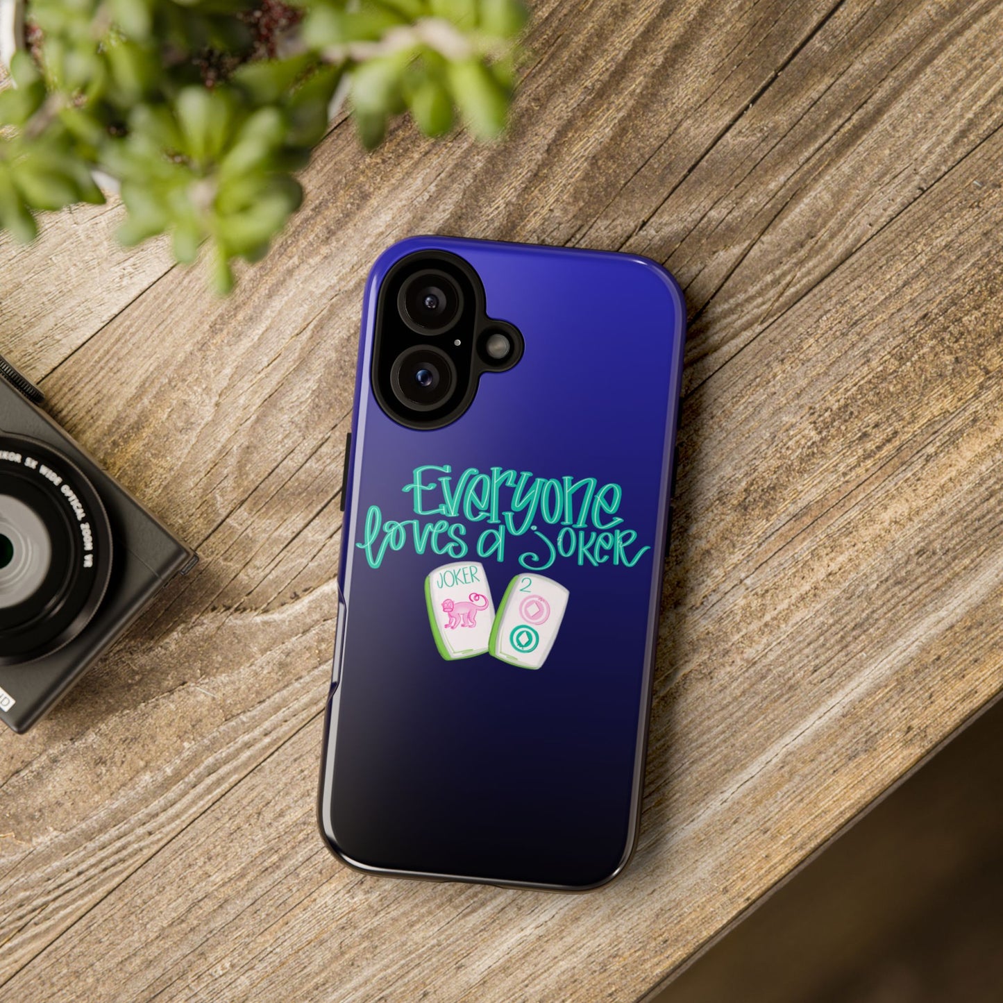 Mahj Joker Phone Case | Mahjong Fun Mobile Cover, Everyday Protection, Gift for Gamers, Unique Mahj Design, Accessory for Joker Lovers