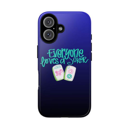 Mahj Joker Phone Case | Mahjong Fun Mobile Cover, Everyday Protection, Gift for Gamers, Unique Mahj Design, Accessory for Joker Lovers