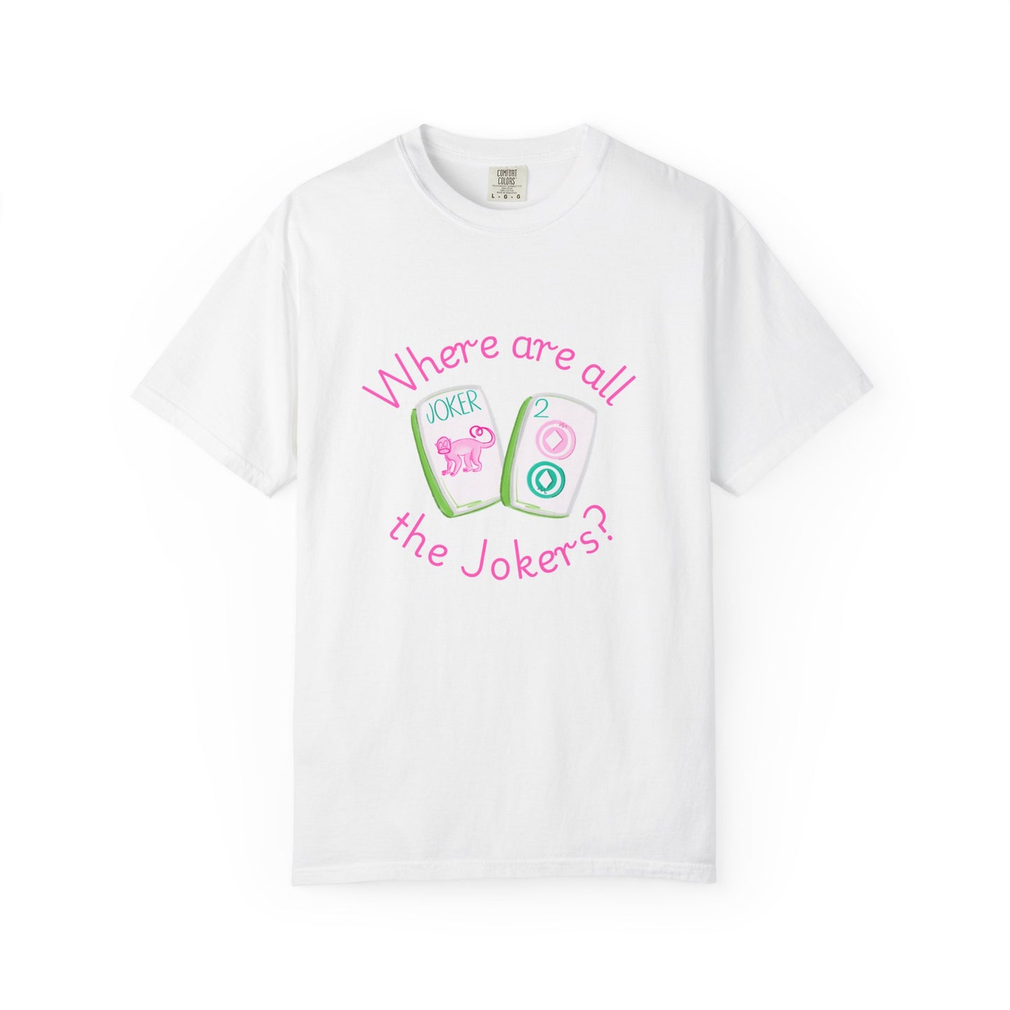 Where are all the Jokers Mahj T-shirt | Mahjong Player Tee, Mahjong Gift Idea
