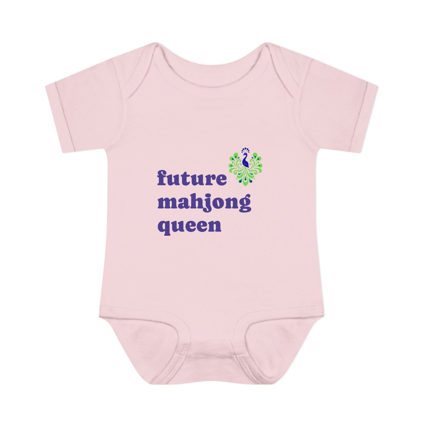 Future Mahjong Queen Infant Bodysuit | Baby Onesie