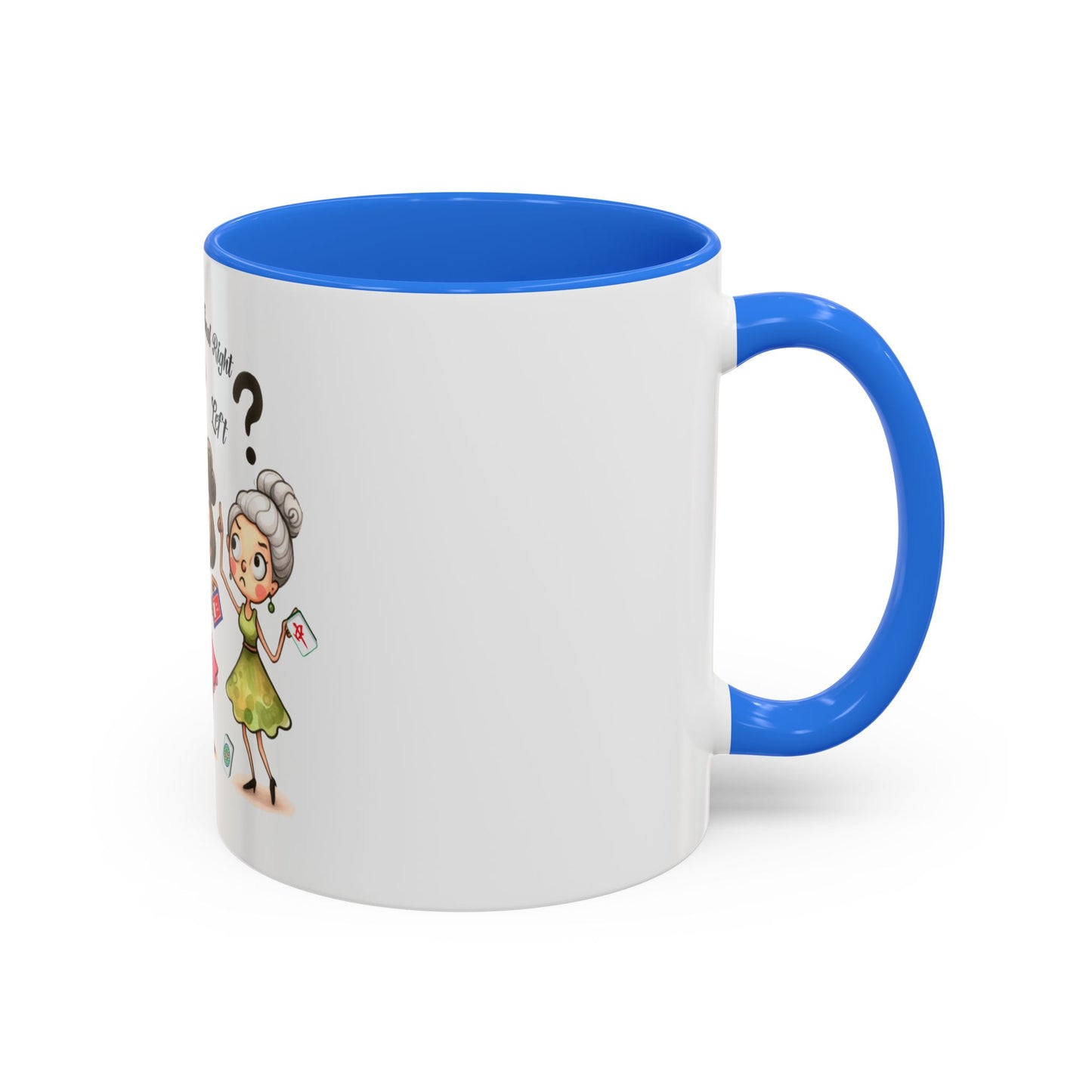 Mahjong Cartoon Mug for Funny Gift, Cute Mahj Coffee Cups, Quirky Drinkware, Playful Mahjong