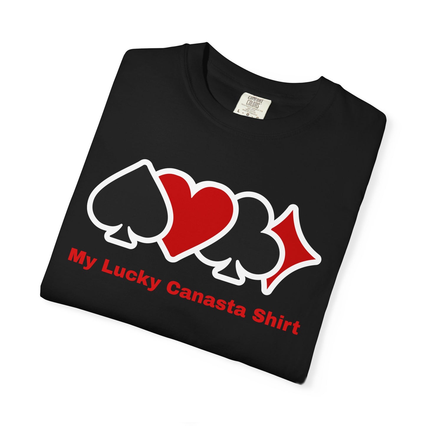 Lucky Canasta T-Shirt, Unisex Card Game Tee, Fun Game Night Apparel, Casual Luck Shirt, Gift for Card Players