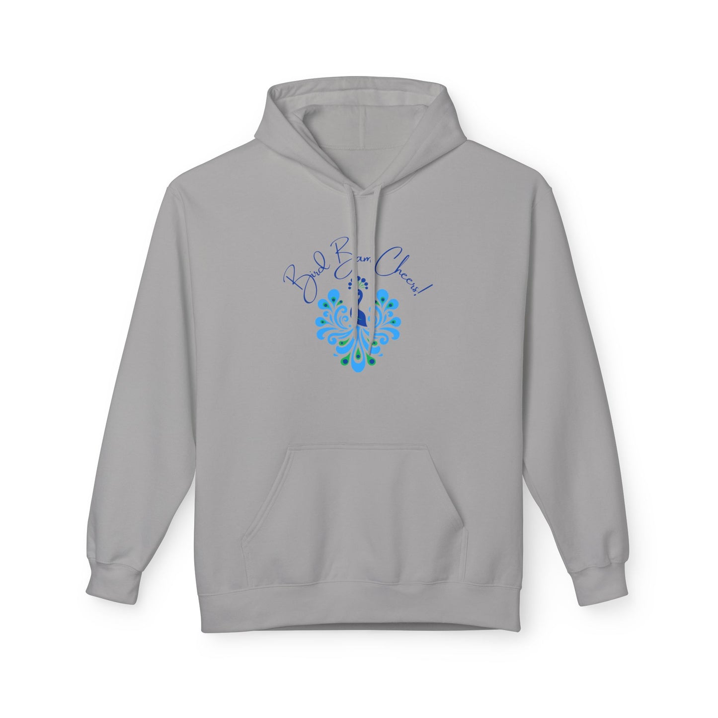 Bird Bam Cheers Fleece Hoodie - Cozy, Unisex, Gift for Her, Mahj Lover!