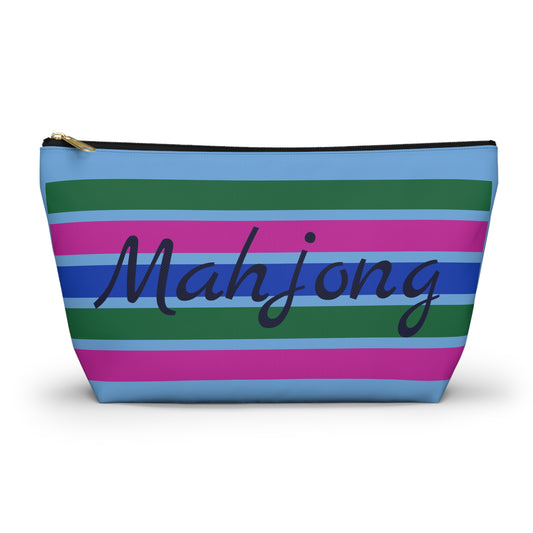 Mahjong Tile Pouch, Great for Mahjong Tiles and Essentials, Cosmetic Pouch