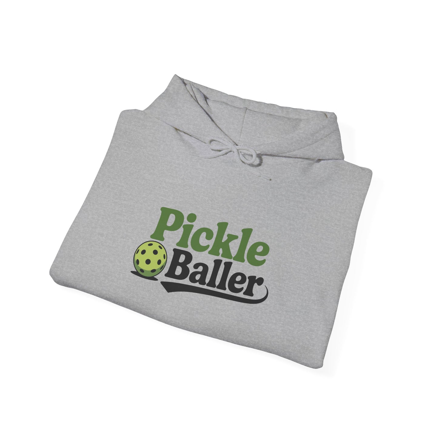 Pickle Baller Hoodie | Unisex Heavy Blend Sweatshirt for Pickleball Lovers, Sports Apparel, Gift for Athletes, Casual Wear, Outdoor