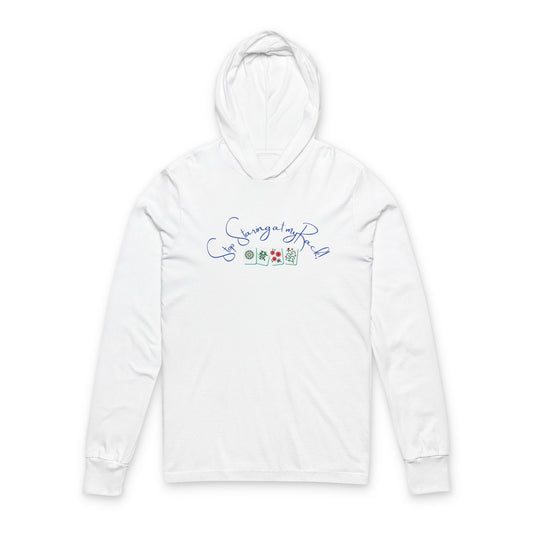 Stop Staring at My Rack Mahjong Hoodie Tee, Best for the Mahj Player!