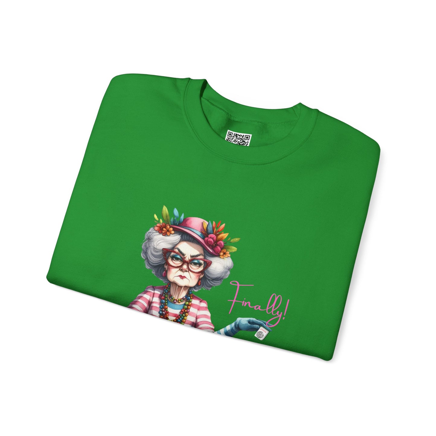 Finally Joker Funny Mahjong sweatshirt