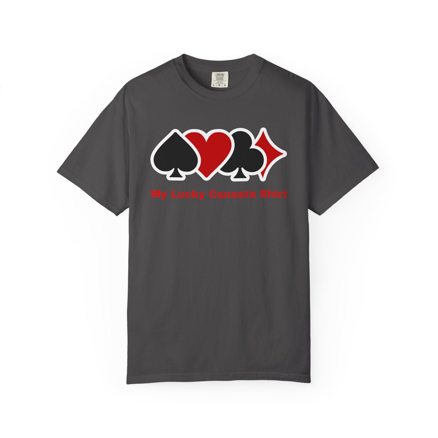 Lucky Canasta T-Shirt, Unisex Card Game Tee, Fun Game Night Apparel, Casual Luck Shirt, Gift for Card Players