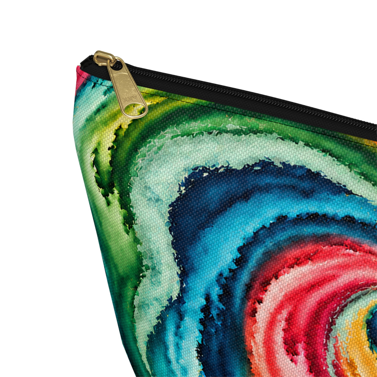 Vibrant Vortex Mahjong Tile Pouch