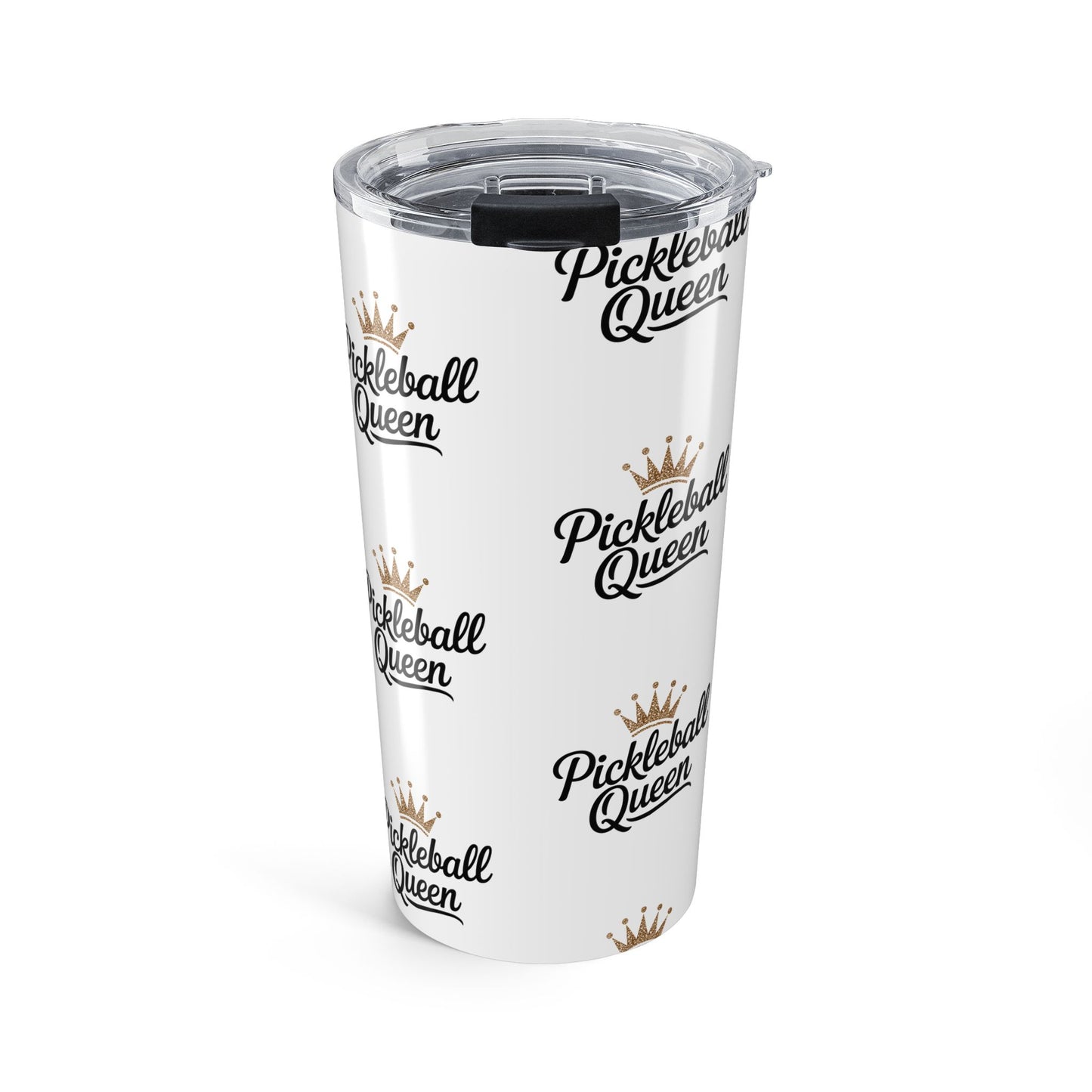 Pickleball Queen Tumbler - 20oz Insulated Travel Mug, Fun Gift for Pickleball Lovers, Ideal for Sports Events, Outdoor Activities, and [...]