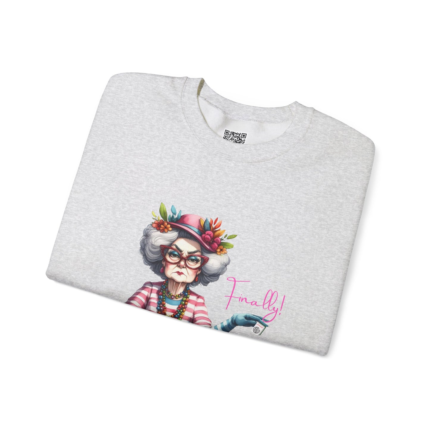 Finally Joker Funny Mahjong sweatshirt