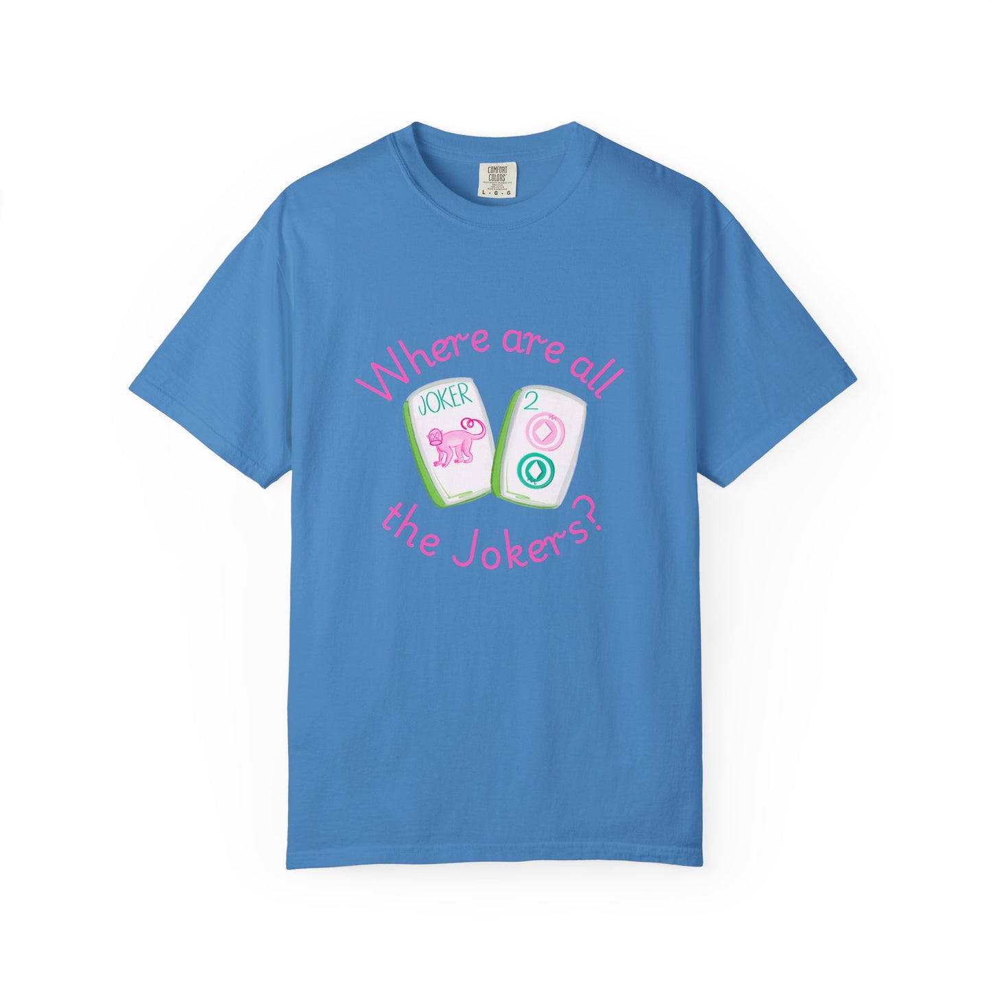 Where are all the Jokers Mahj T-shirt | Mahjong Player Tee, Mahjong Gift Idea