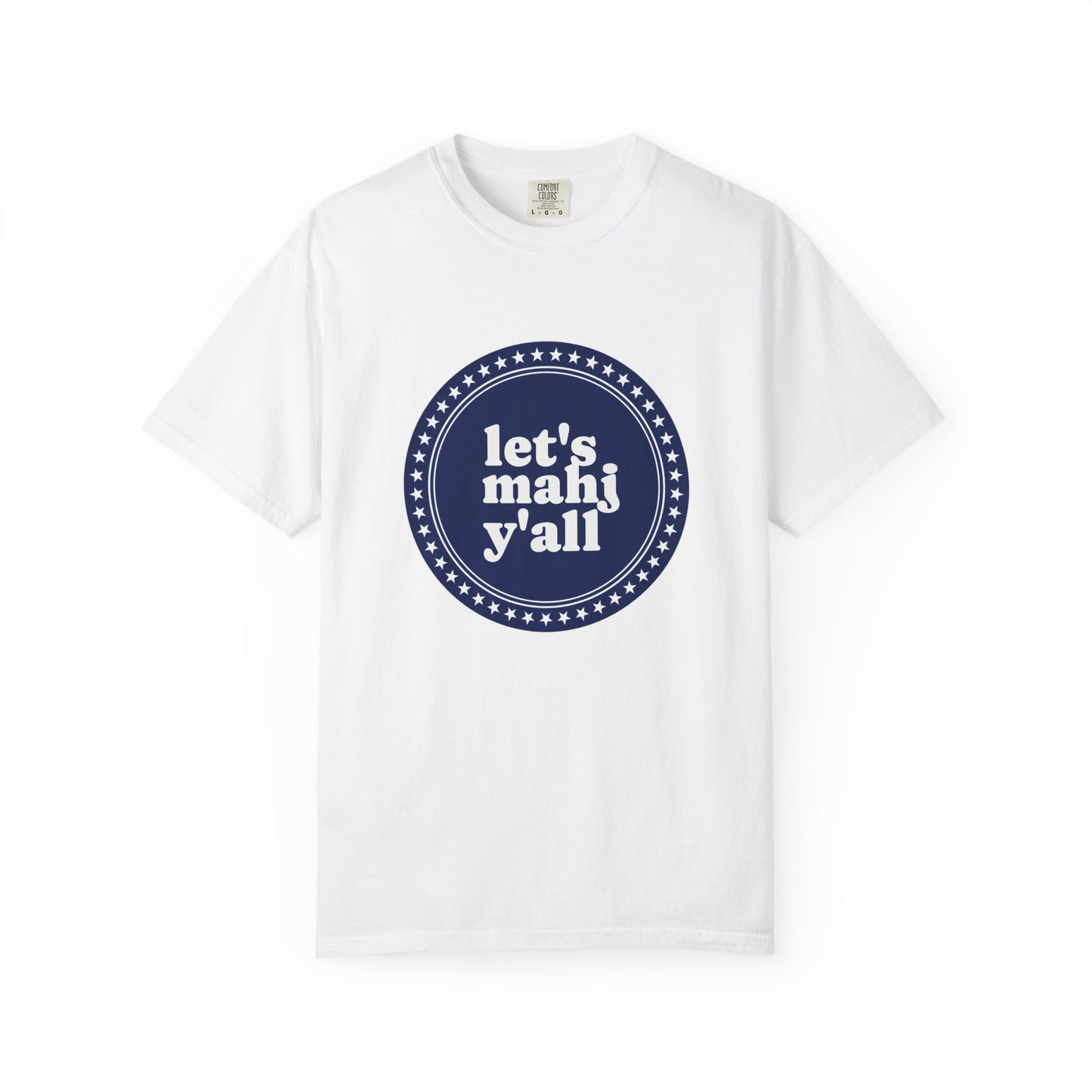 Red, White and Blue Short Sleeve Tee, Mahjong Shirt Gift