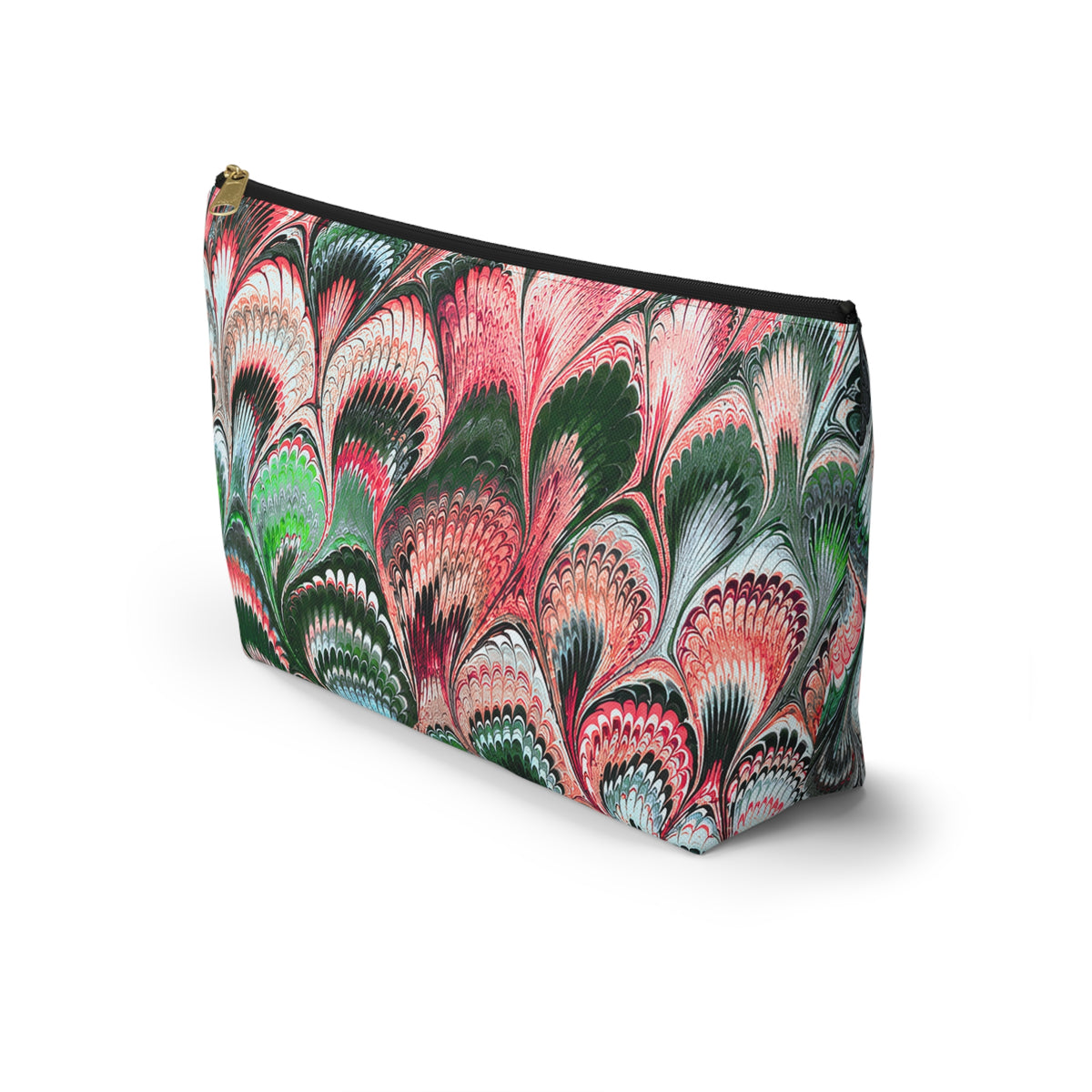 Paint Feathers Mahjong Tile Pouch