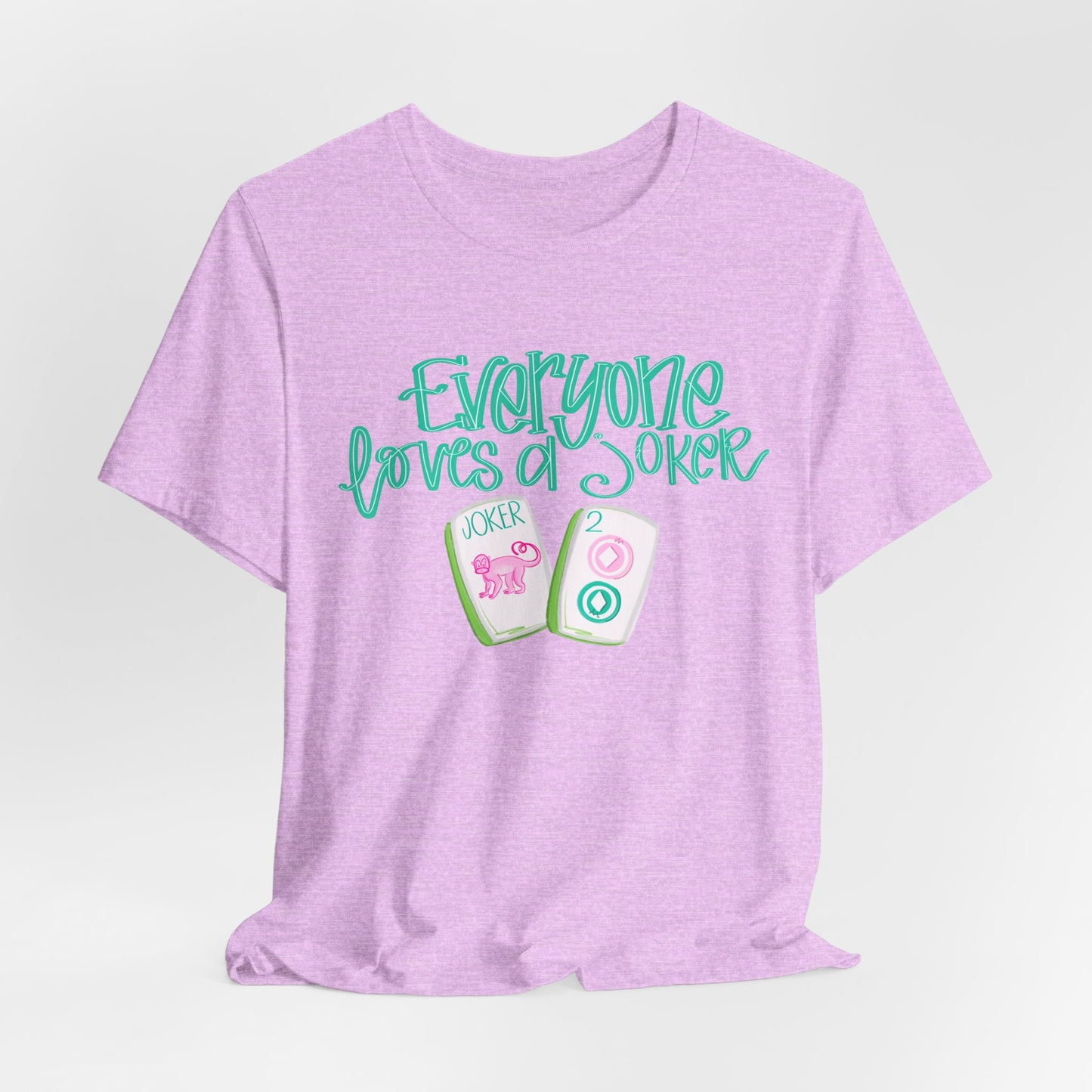 Women's Tee - Everyone Loves a Joker, Mahjong T-Shirt, Mahj, Fun Summer Top, Vacation Outfit