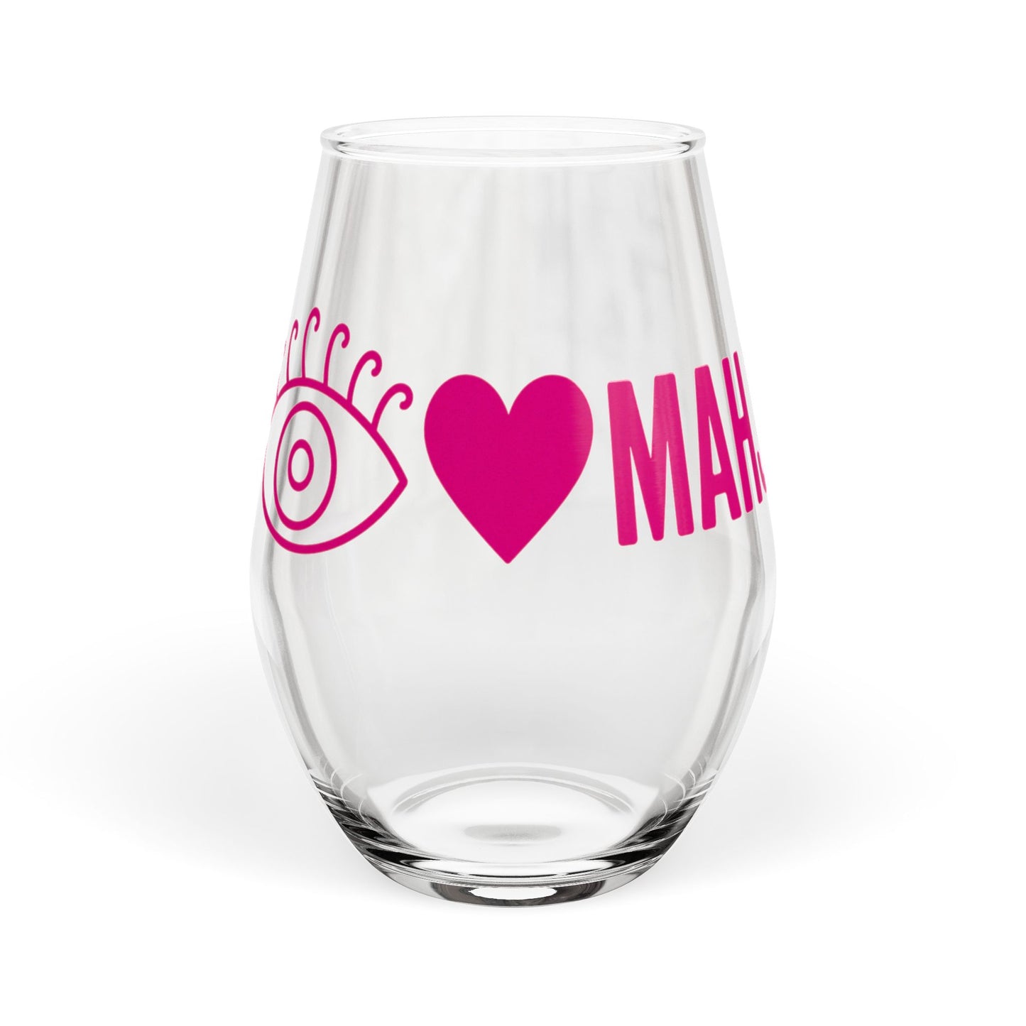 Mahjong Stemless Wine Glass | 11.75oz