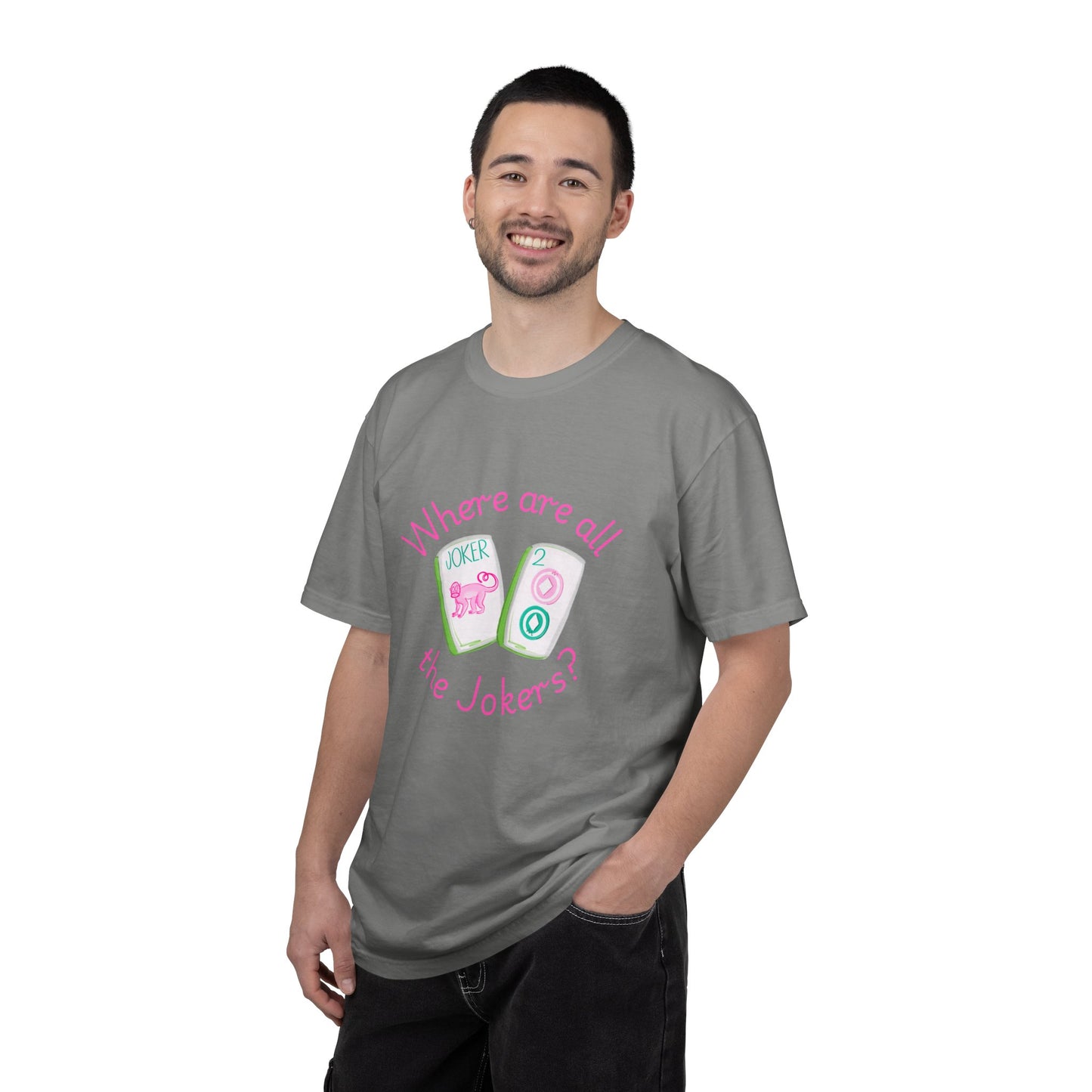 Where are all the Jokers Mahj T-shirt | Mahjong Player Tee, Mahjong Gift Idea